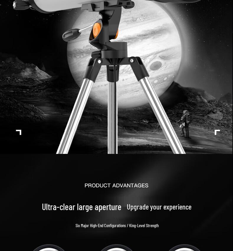 Celestron AstroMaster 102AZ High Magnification Professional Telescope for Deep Space Observation and Science Education