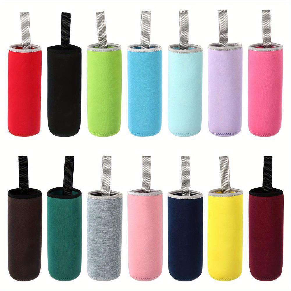 1 Stück Tragbare Neopren Thermobecher Wasserflasche Tasche Isolierhülle Beutel Glasflaschentaschen Sportzubehör