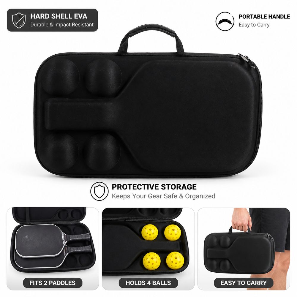 Waterproof Pickleball Racket Storage Bag Pickleball Paddle Carrying Case Pickleball Supplies