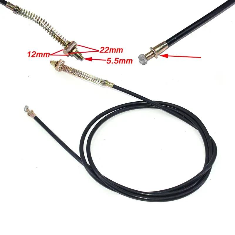 Brake Cable Front Rear Drum Brake Line Rear Drum Brake Cable with Screws for Scooter Moped Bike Electrical Motorbike