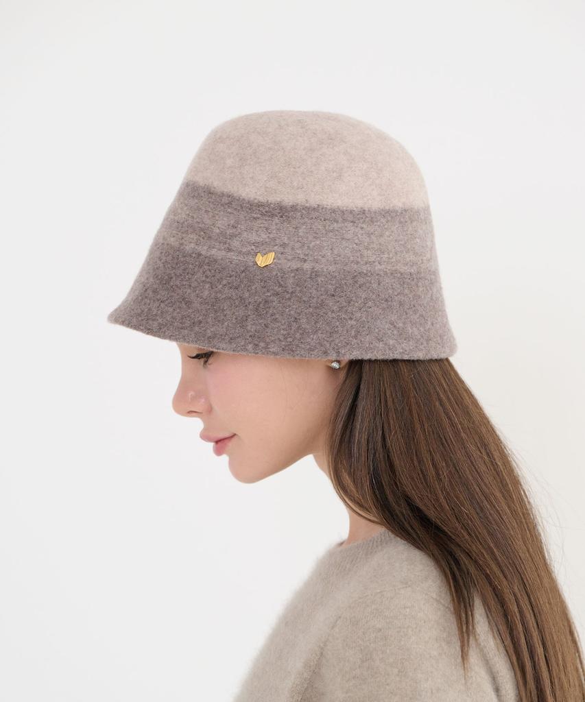 Koipeu Colored Wool Bucket Hat Cf073Ht039 Bei