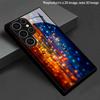 2D Circuit Board Pattern Phone Case for Samsung S26 S25 S24 S23 S22 S21 S20 A56 A36 A16 Tempered Glass Protective Cover