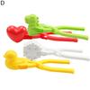 1 Set Snowball Making Clips Low-temperature Resistant Cartoon Entertainment Children Winter Snowball Clips
