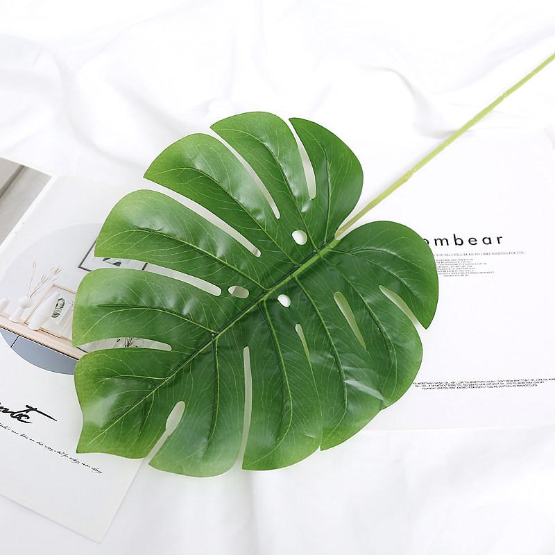 Monstera Deliciosa Leaf: Artificial Greenery for Home Decor, Weddings, and Displays