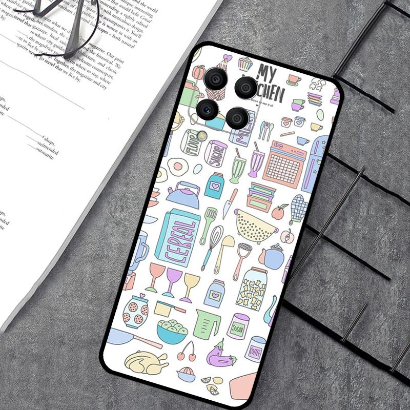 

Baking Cook Chef Case For Samsung Galaxy M54 M32 M52 M15 M11 M12 M13 M14 M06 M16 M36 M56 M31 M53 M35 M55 M34 Samsung M56
