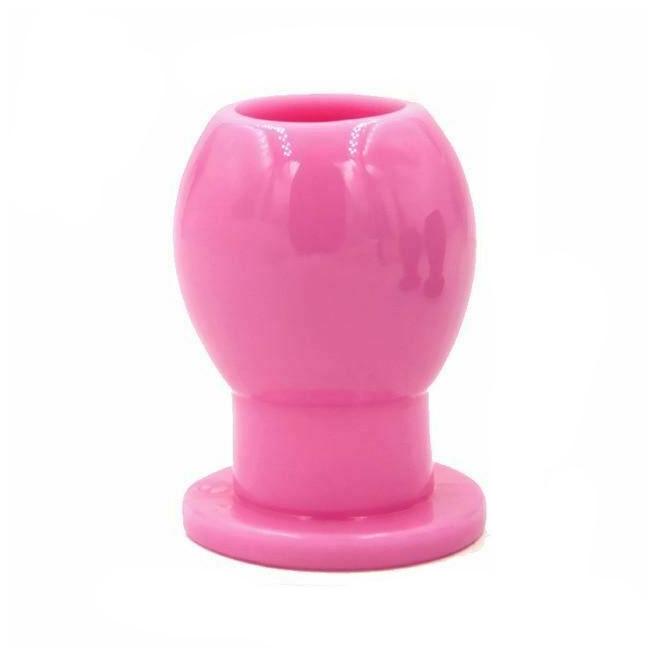 Non Vibrating Butt Plugs Hollow Anal Plug Silicone Bdsm Enema Speculum Kink Fetish