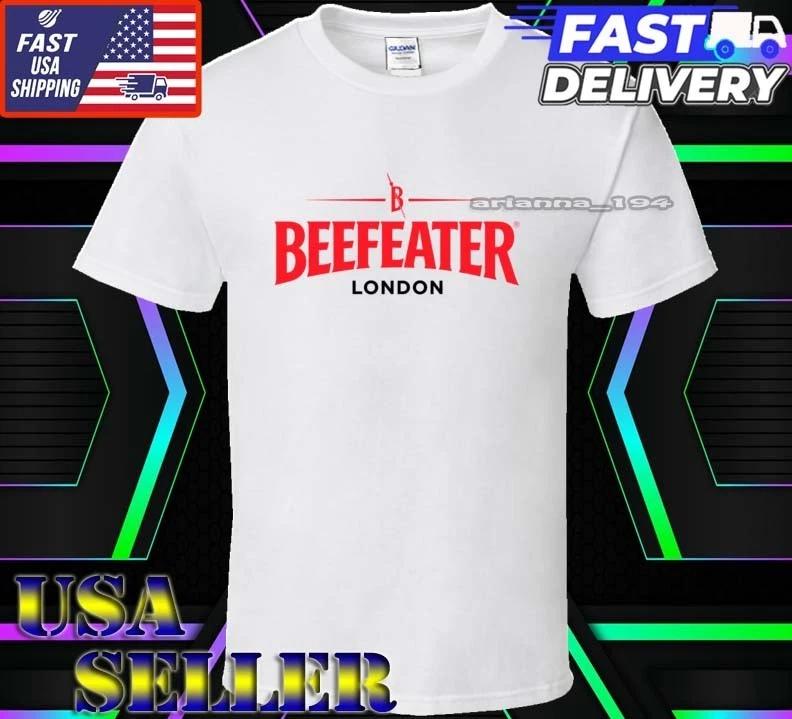 New Shirt Beefeater Gin Logo T-Shirt Funny American Usa Unisex Size S-5XL XL
