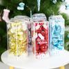 21Pcs/box Christmas Ball Ornaments Xmas Tree Hanging Ice Pendants Christmas Decorations For Home Navidad 2024 New Year Gift Noel