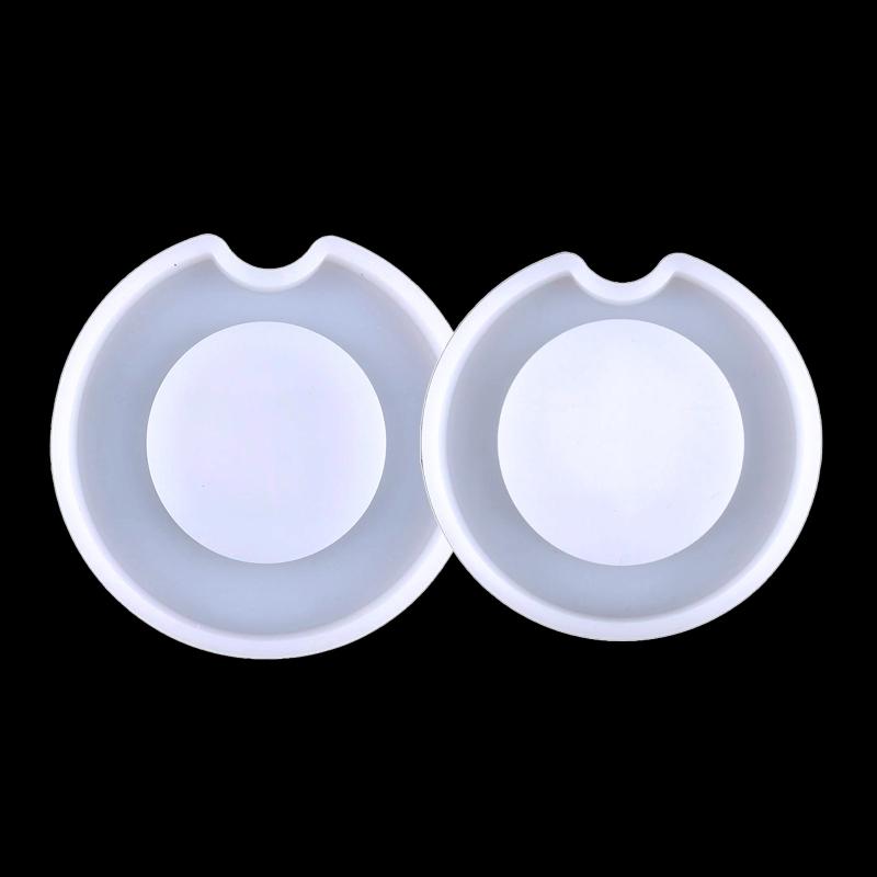 Silikonová pryskyřičná forma Přívěsek na klíče Přívěsek odlévací forma Udělej si sám Coaster Forma Řemeslná výroba Odlévací forma Coaster Clay Forma Nástroj na výrobu šperků