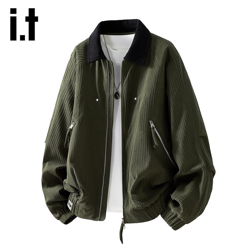 izzue Men's Relaxed Fit Workwear Jacket