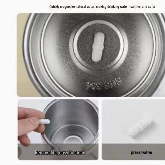 Automatic Magnetic Stirring Stainless Steel Insulated Coffee Mug