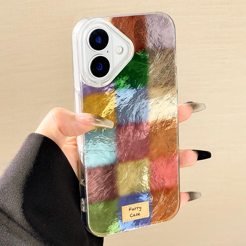 Handyhülle für iPhone 11 13 16 Pro Max iPhone 14 15 Pro Max 12 13 Pro Max 16 Plus 13 Pro 14 Pro Gletschermuster Hochwertige Farbe