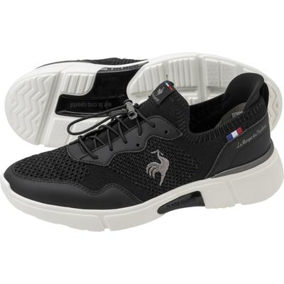 Coq Sneakers Loire Easy To Put On Running Wide 3E Equivalent Water Repellent Drawcord Black Cm [Le Sportif] Slip-on Women's (QL3XJC01BK) 24.0