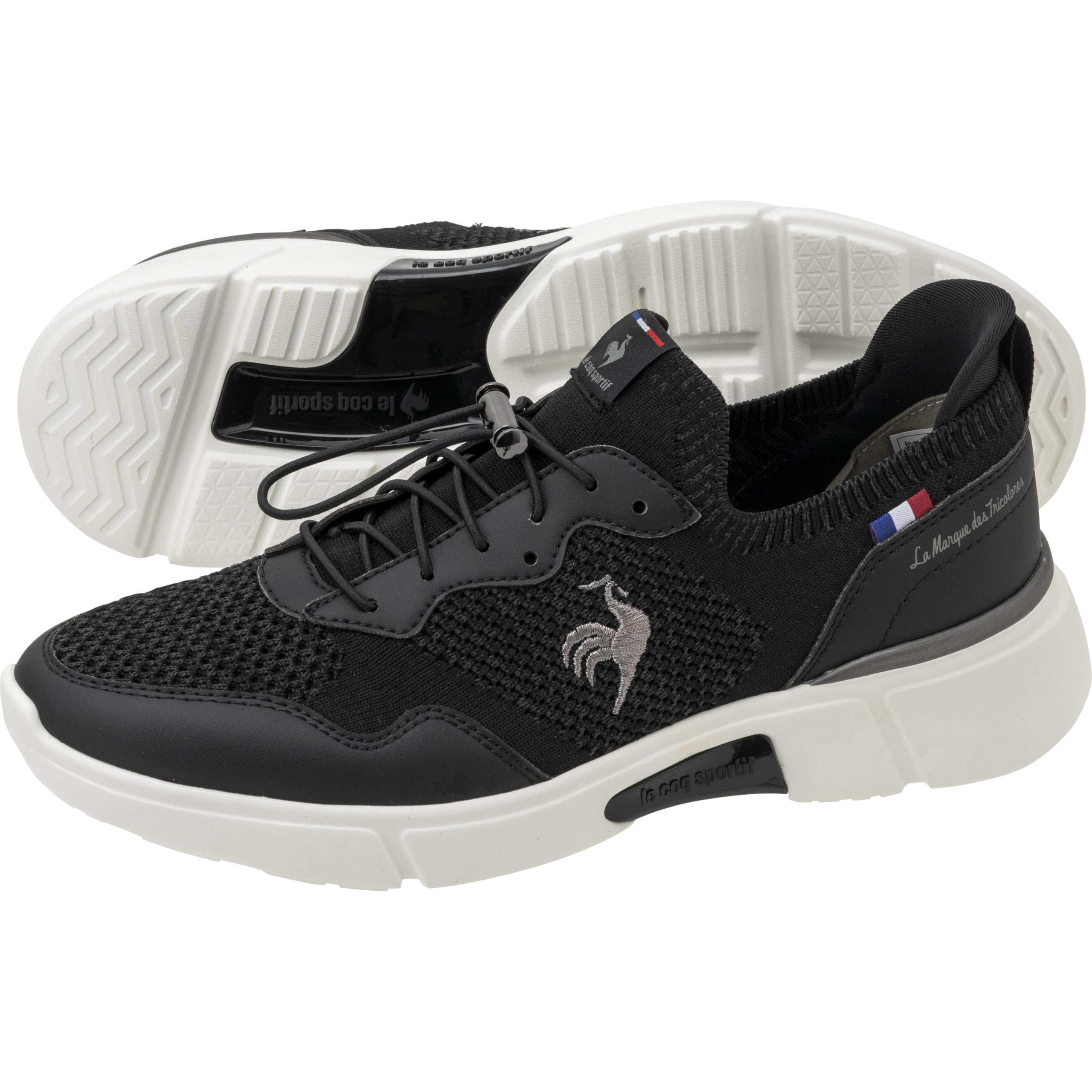 

Кроссовки Coq Loire Easy to Take On Running Wide 3E Equivalent Water Repellent Drawcord Black cm [Le Sportif] Slip-on Womens (QL3XJC01BK) 24,0