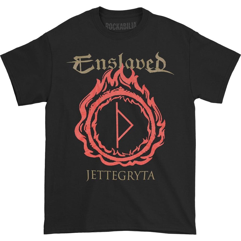 Men's Enslaved JETTEGRYTA T-shirt  Black