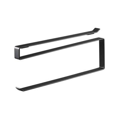 Tower Under Cupboard Kitchen Paper Holder Tower Black