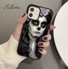 Mexican Skull Girl tattooed Art Phone Case for iPhone 17 Air 15 16 16e 11 12 13 14 Pro Max Plus Cover coque Fundas