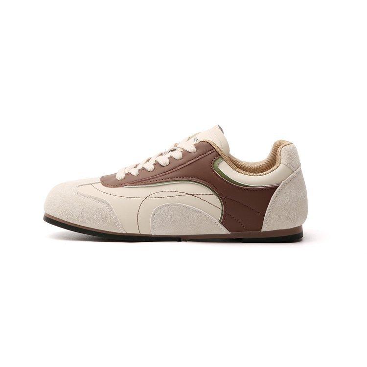 [Armano] Retro Contrasting Color Flat-soled German Training Shoes Jersey Style Sports and Leisure Forrest Gump Board Shoes 2025 New Autumn