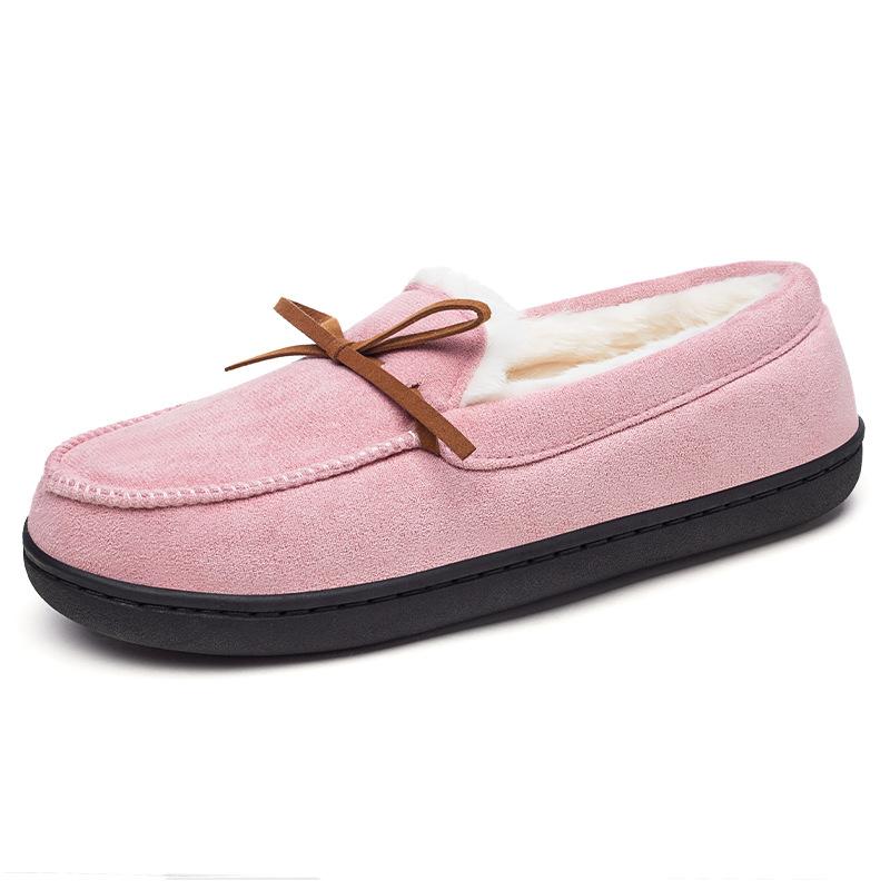 Women's Winter New Shoes with Plush and Thick Cotton Boots, Wearing Snow Boots for Warmth, Slippers, and Home Short Boots