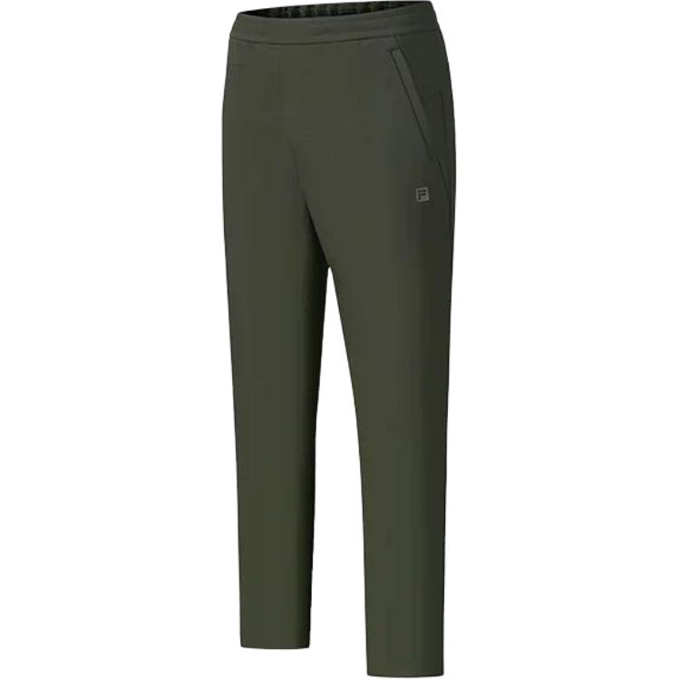 Men's Pants FILA Knitted Sweatpants Men's Moderate Straight Fit Pants