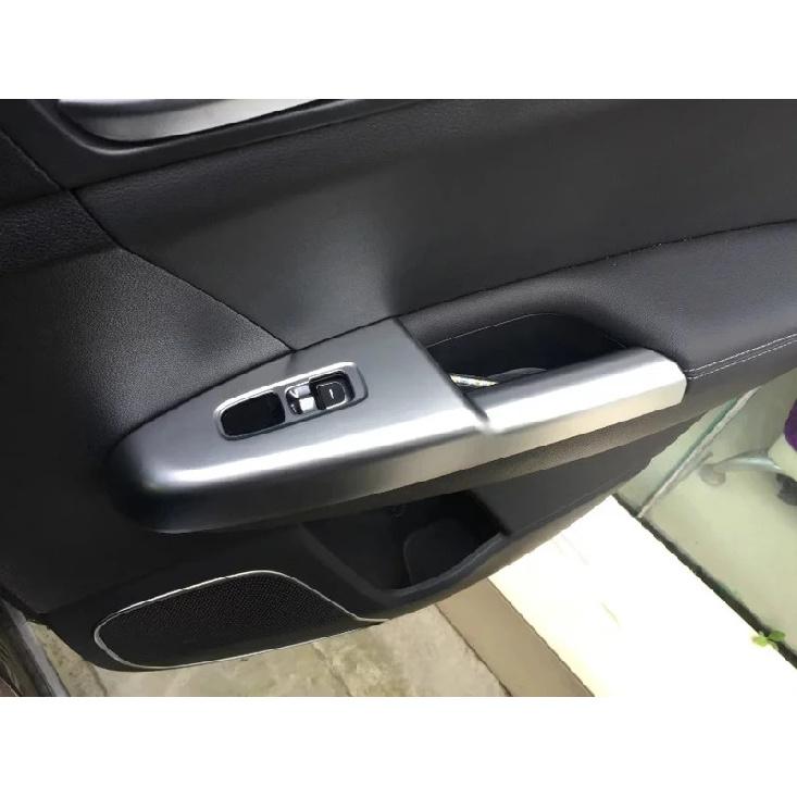 For KIA Sportage 4 QL 2016 2017 2018  ABS Chrome Door Armrest Panel Window Switch Lift Buttons Cover Trim Car Accessories