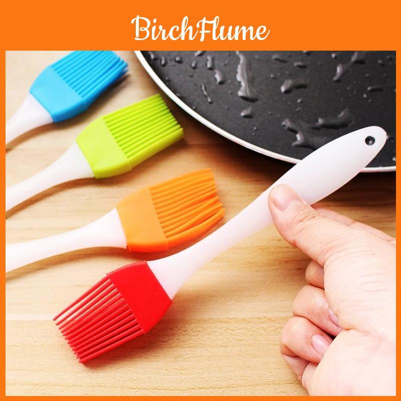 High Quality Silicone Spatula And Barbeque Oil Brush Cooking And Baking Tool Set