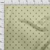 oneOone Cotton Flex Dusty Green Fabric Asian Block Print Sewing Fabric By The Yard Printed Diy Clothing Sewing Supplies 40 Inch