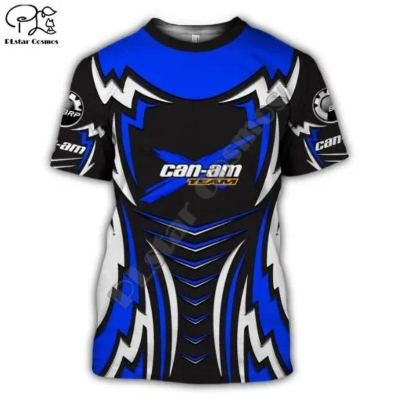 

PLstar Cosmos Brp Can-am 3D Printed 2021NewFashion Off-road Personality Unisex Футболка с короткими рукавами Смешная уличная одежда Harajuku A2 XXS