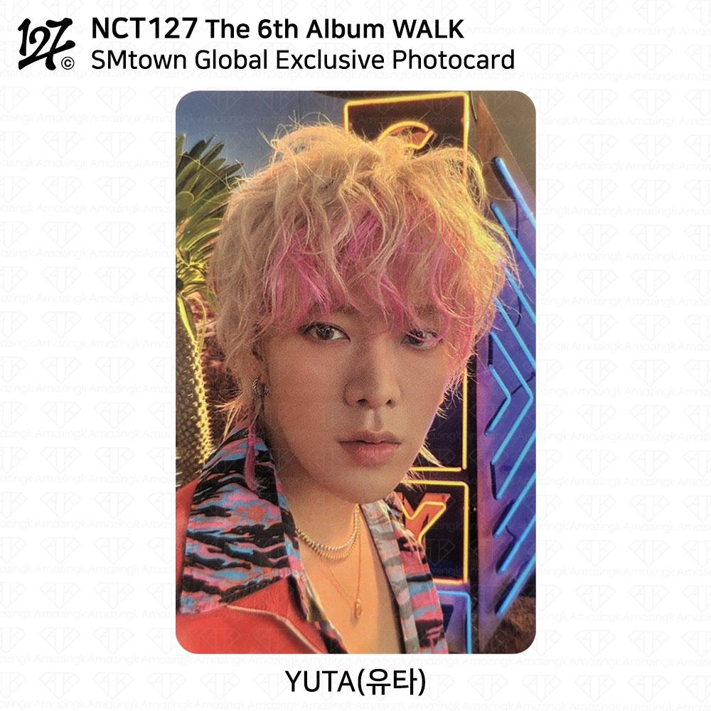 NCT127 The 6th Album WALK Exclusive Photocard SMtown Global Walmart KPOP