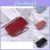 New Korean Style Lady Long Zipper Wallet Solid Color Simple Diamond Card Holder Large Capacity Hand Clutch Bag