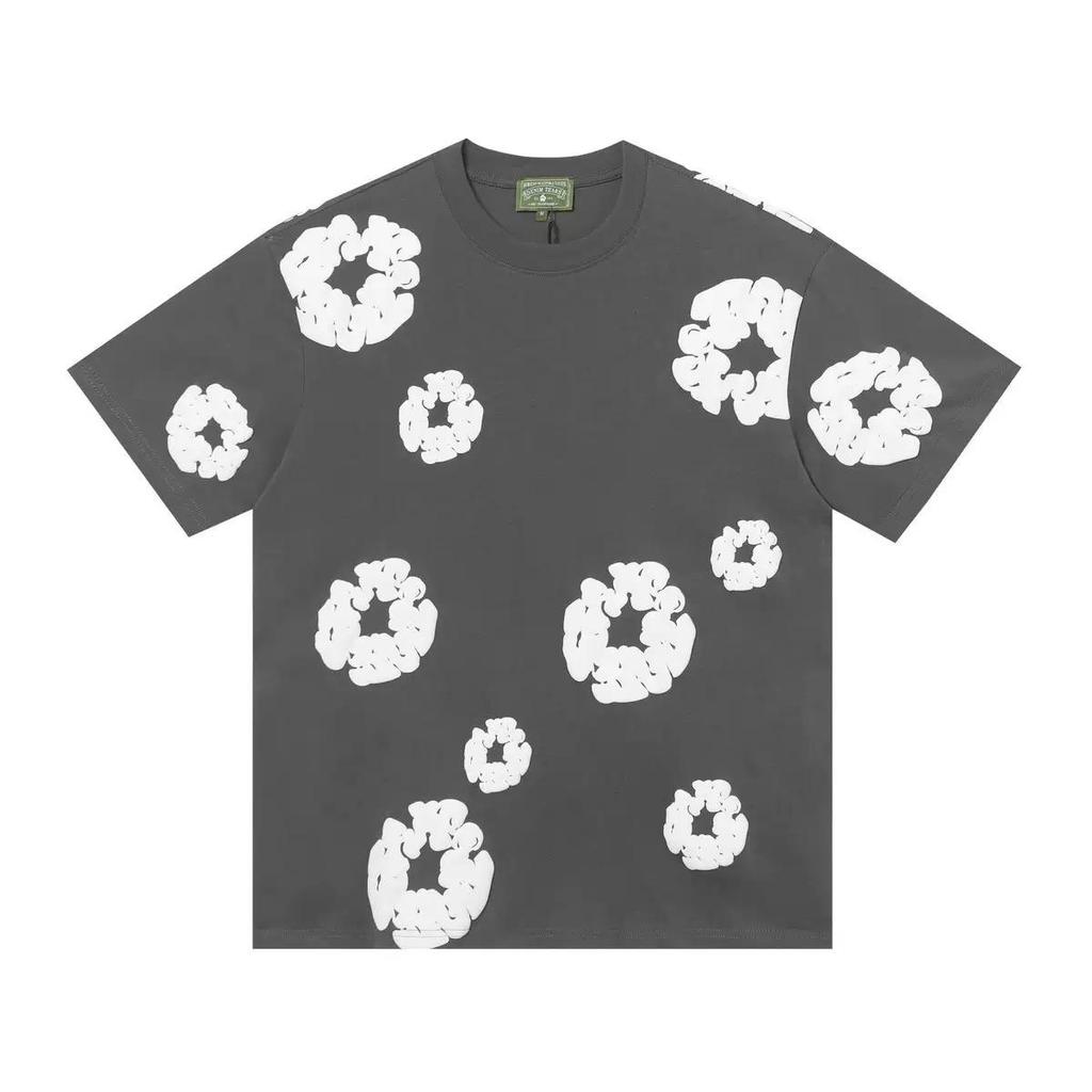RogueWave Amerikanische Mode Streetwear Y2K Kurzärmeliges Bequemes Lässiges Oberteil
