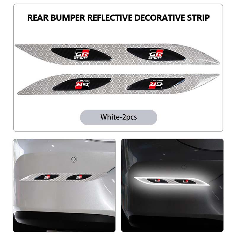 

Car Door Sticker Safety Warning Reflector Sticker Reflective Strip Auto Exterior Accessories For Toyota Yaris Corolla Rav4 CHR