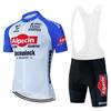 Tour De France Team Cycling Jersey Men's Short Sleeve Summer Shirt Breathable Quick Dry Outdoor Sportswear Mountain Clothing Set