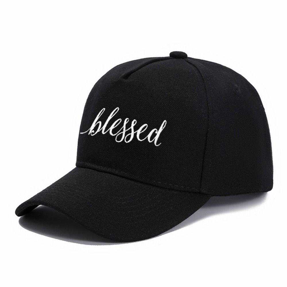 Canvas Embroidered Baseball Cap Blessed Big Brother Baseball Hats  For Man Women