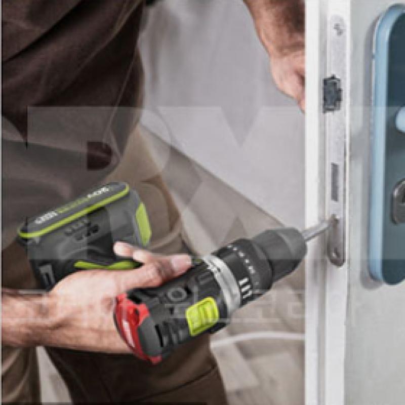 Works Charging Impact Driver Hammer Drill Combo Kit 20V 2.0 Ah BL WU932