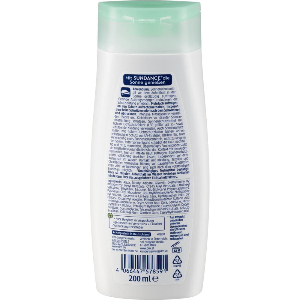 SUNDANCE Sonnenlotion Sensitiv LSF 50+, 200ml