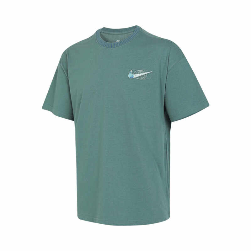 New Nike T Shirt Men's Coastal Blue FV3759-361