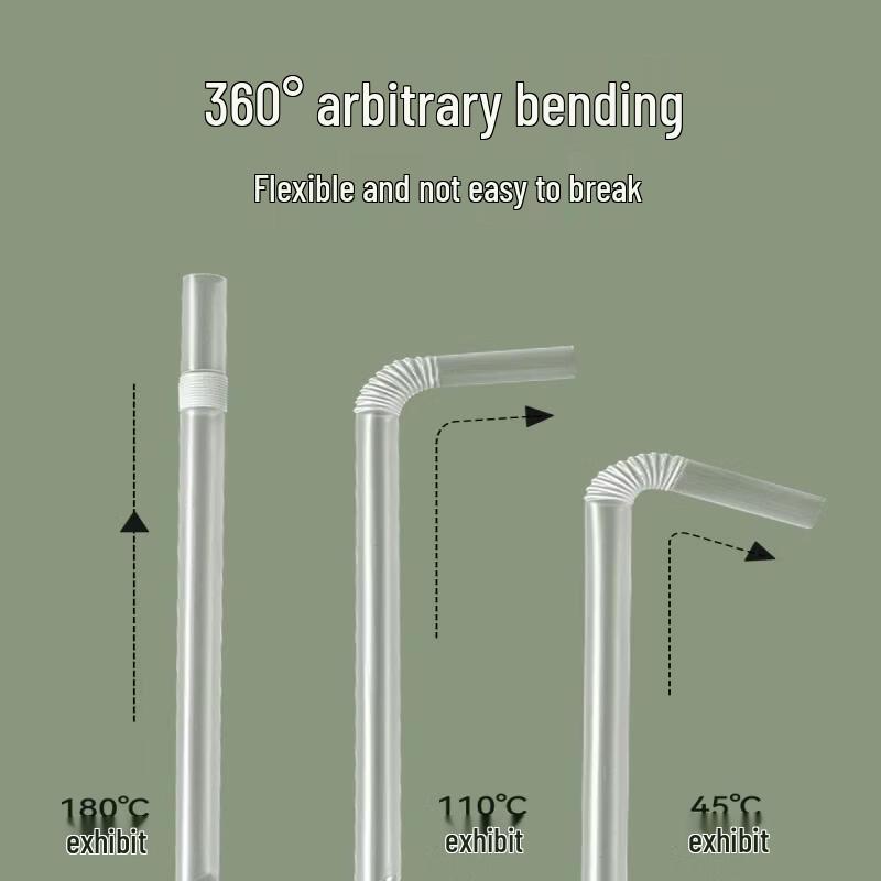 Qiwei Disposable Plastic Straws