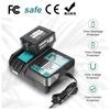 DC18RF Li-ion Super Fast Charger for Makita 14.4V-18V Lithium Battery BL1860B,BL1830,,BL1415,BL1440 with LED Screen, USB Port