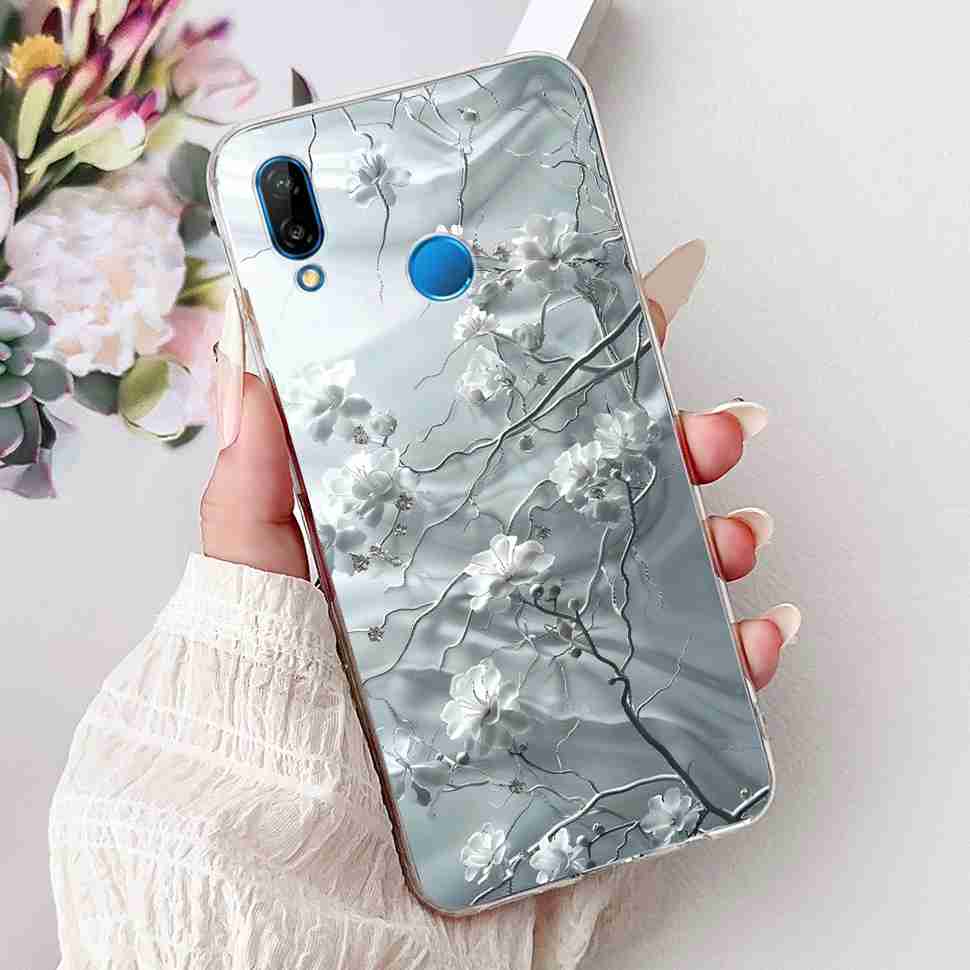Protective Cases For Huawei P20 Lite ANE-TL00 Case New Cartoon Cat Print Silicone TPU Cover For Huawei P20 Lite ANE-LX1 Shell