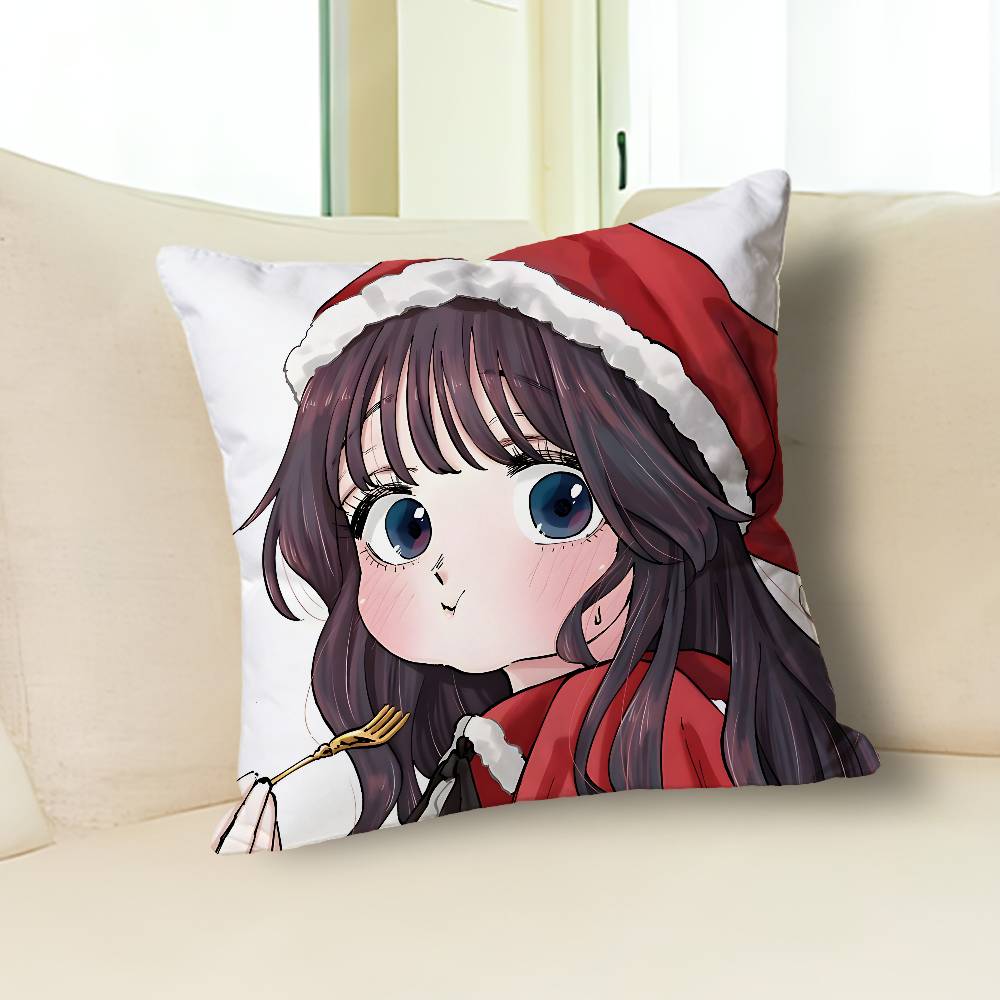 K-Kaoru Hana wa Rin to Saku Anime Celebrity Merchandise All-Match Printed Pillow Case Sofa Car Office Room Decoration Protector