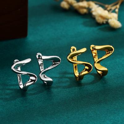 Earrings Fashion Jewelry Cross Border Unique Irregular Autumn Winter Stylish High End Designer Look