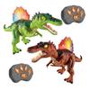 Kids Electric Dinosaur Toy Roaring Walking Remote Control Spinosaurus Toy with Light Sound Toddlers Boys Girls Educational Simulated Dino Model Toy