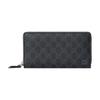 GG Supreme Color Block Interior Design Ceramic GG Detail Leather Wallet Men Wallet Black 856562-FACQC-1048