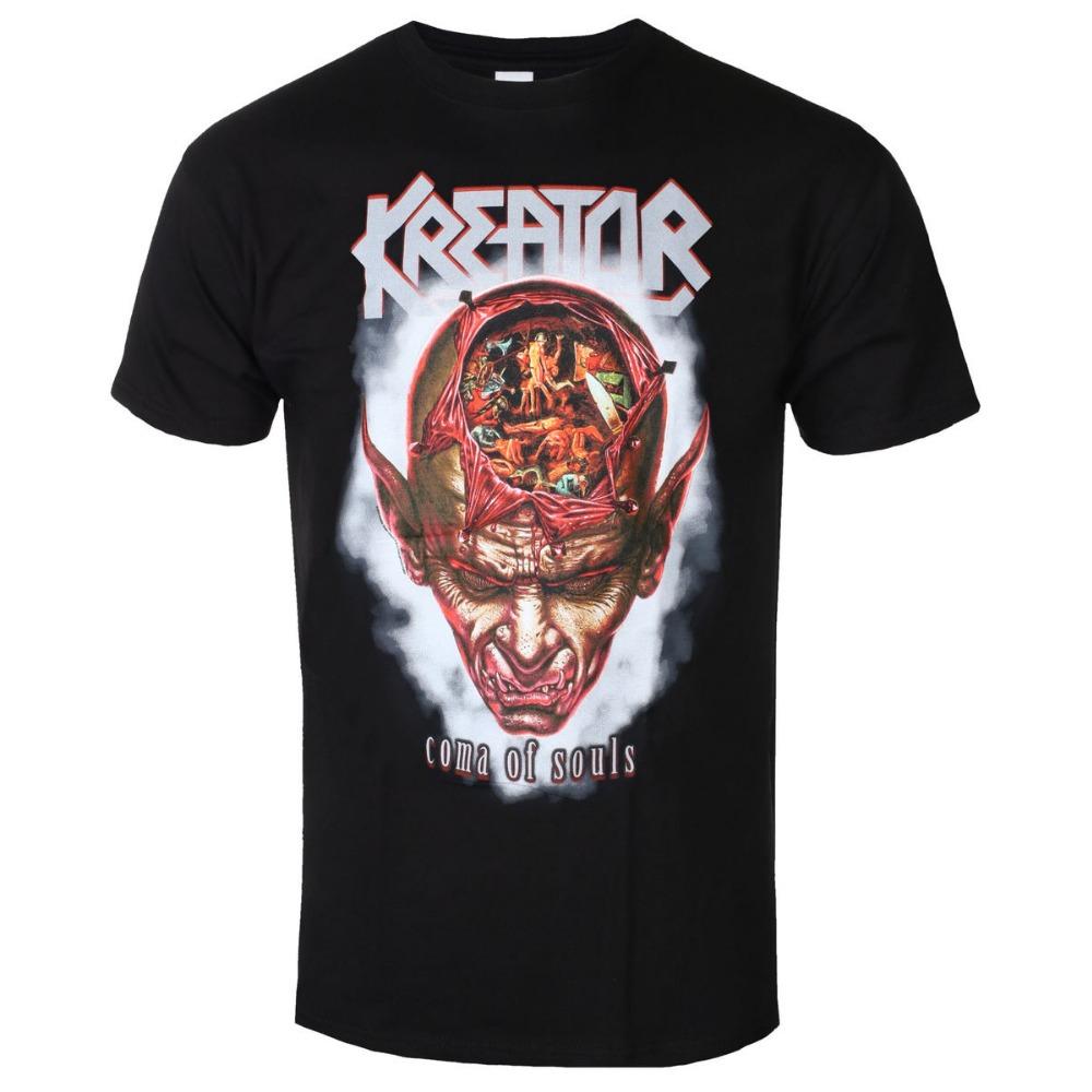 T-shirt in Cotone Grafica Retro Kreator Unisex Manica Corta Estiva Marca di Moda Tee Lusso Casual Vintage Tees