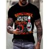 New 3D Printed T Shirt For Man Bowling Jersey Summer Causal Short Sleeve Tops Oversized Streetwear Men's Clothing Graphic Tees
