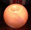 Himalayan Salt Candle Holder, Round