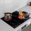 4 Burner Electric Cooktop 110v 24 Inch Electric Stove Countertop & Built-in, Plug-in Electric Cooktop with 9 Power Levels,3000W
