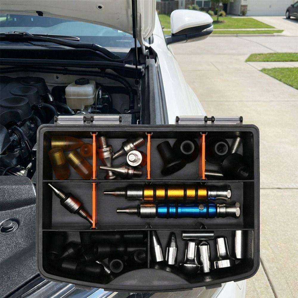 Titanium Alloy Car Dent Repair Tool Percussion Pen Magnetic Lift Tool Dent Lifter Tool Alloy Construction Impact Pen Hammer