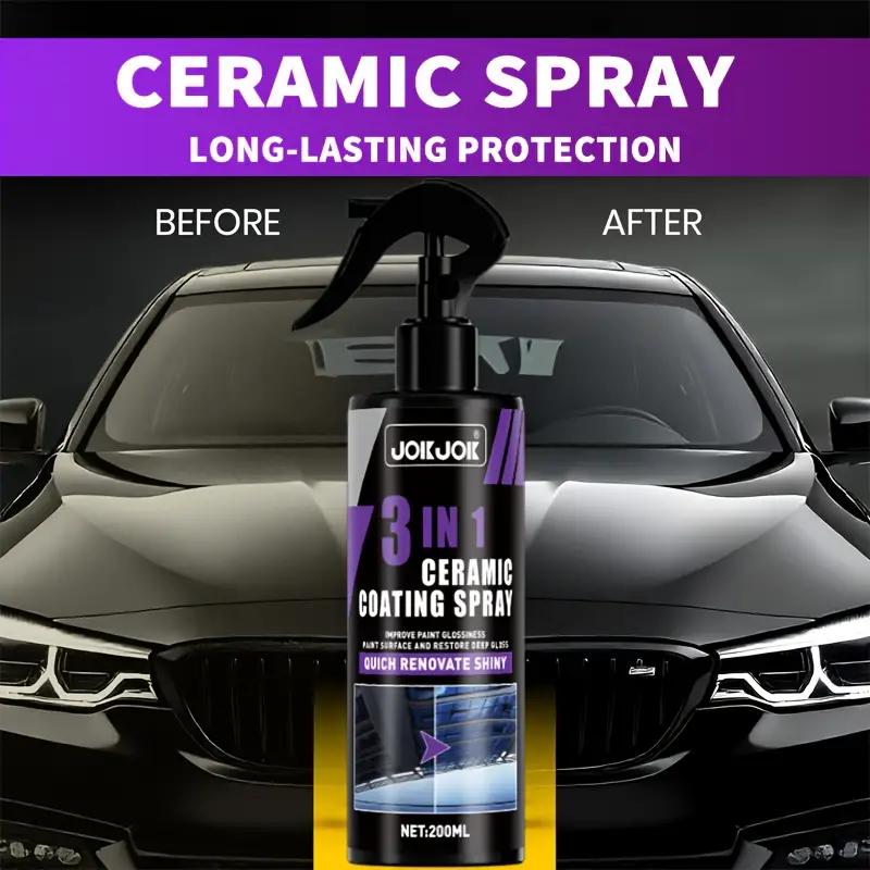 3 in 1 Car Ceramic Nano Coating Liquid Coating Nano Crystal Hydrophobic Layer Polishing Coating Agent Car Polish Nano Coating